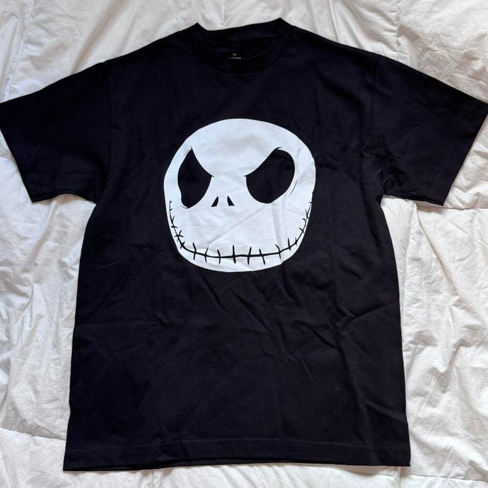 Nightmare‎ before christmas black tee sz m mall goth emo hot topic cotton